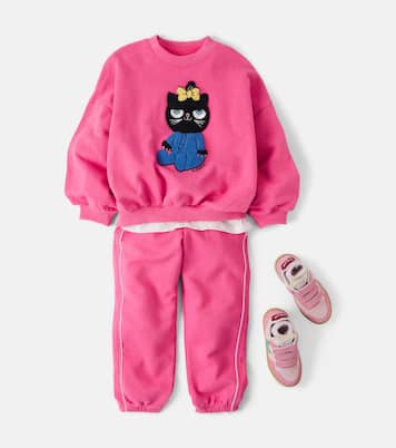 Sweat-shirt en jersey à appliqué chat | Mini Rodini