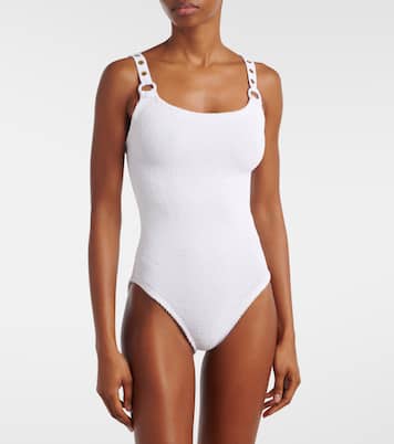 Melody embellished swimsuit | Hunza G