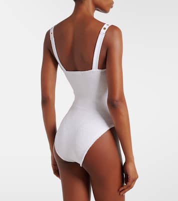 Melody embellished swimsuit | Hunza G