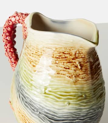 Oyster earthenware pitcher | Bordallo Pinheiro