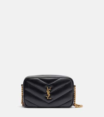 Loulou Mini quilted leather camera bag | Saint Laurent