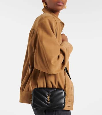 Loulou Mini quilted leather camera bag | Saint Laurent