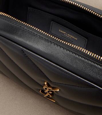 Loulou Mini quilted leather camera bag | Saint Laurent