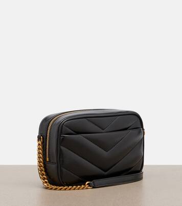 Loulou Mini quilted leather camera bag | Saint Laurent