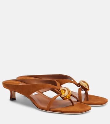 Emeri 임벨리시드 텅 샌들 | Jimmy Choo