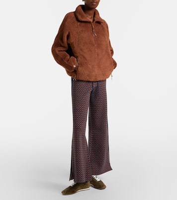 Harlow fleece half-zip sweatshirt | The Upside