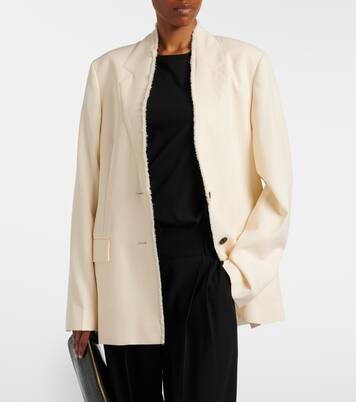 Distressed wool blazer | Toteme