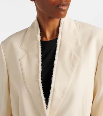 Distressed wool blazer | Toteme
