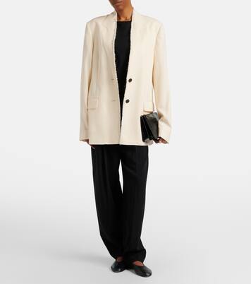 Distressed wool blazer | Toteme