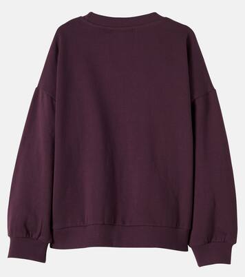 Maxi printed cotton jersey sweatshirt | Molo