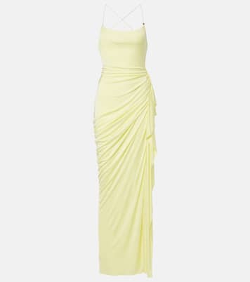 Medusa draped jersey gown | Versace