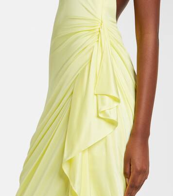 Medusa draped jersey gown | Versace