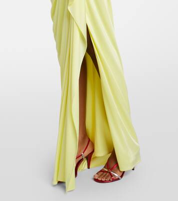 Medusa draped jersey gown | Versace