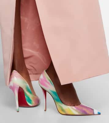 Miss Z printed patent leather pumps | Christian Louboutin