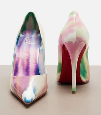 Miss Z printed patent leather pumps | Christian Louboutin