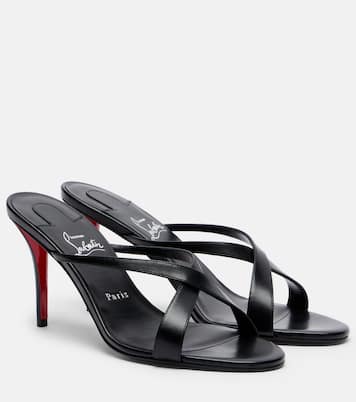 Pantoletten Mulazee aus Leder | Christian Louboutin