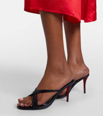 Pantoletten Mulazee aus Leder | Christian Louboutin