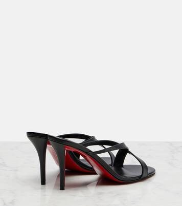 Pantoletten Mulazee aus Leder | Christian Louboutin