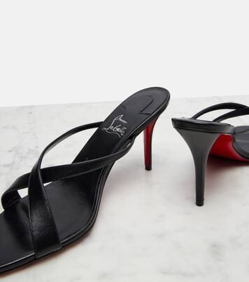 Pantoletten Mulazee aus Leder | Christian Louboutin