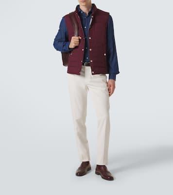 Cotton slim pants | Brunello Cucinelli
