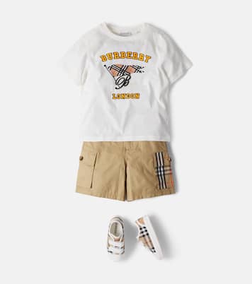 Printed cotton jersey T-shirt | Burberry Kids