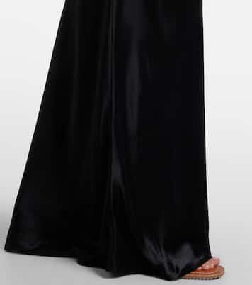 Satin slip dress | Miu Miu