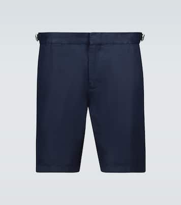 Norwich slim-fit linen shorts | Orlebar Brown
