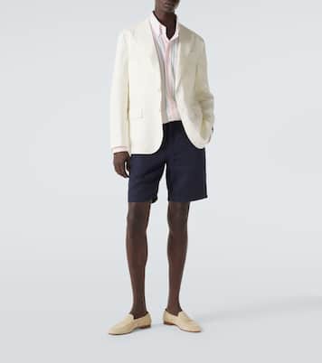 Norwich slim-fit linen shorts | Orlebar Brown