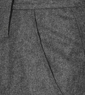 Pantalon Racomisl à taille haute en laine | Isabel Marant