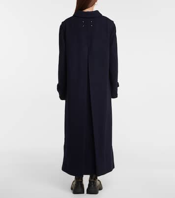 Mantel aus Wolle und Denim | Maison Margiela