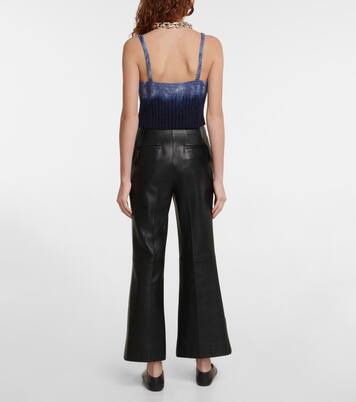 Cropped-Top Sim aus Seide | Altuzarra