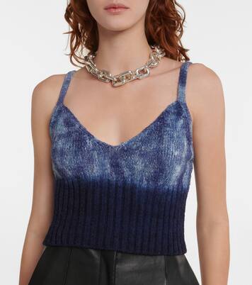 Cropped-Top Sim aus Seide | Altuzarra