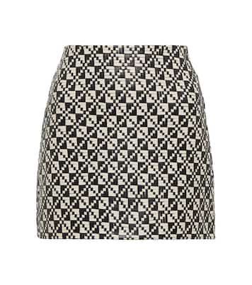 Minirock aus Leder | Dodo Bar Or