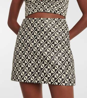 Minirock aus Leder | Dodo Bar Or