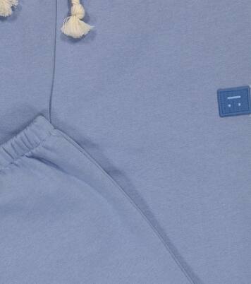 Patch cotton jersey sweatpants | Acne Studios Kids