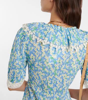 Miniabito Anya in cotone con stampa | Rixo