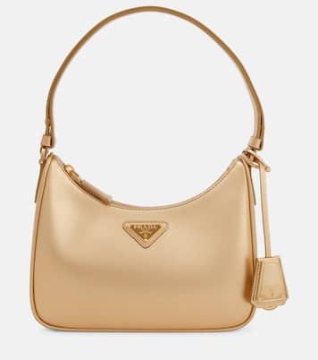 Cleo Mini leather shoulder bag | Prada