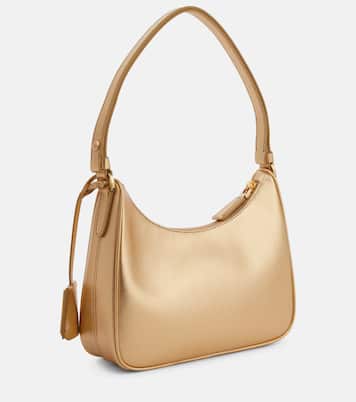 Cleo Mini leather shoulder bag | Prada