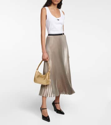 Cleo Mini leather shoulder bag | Prada