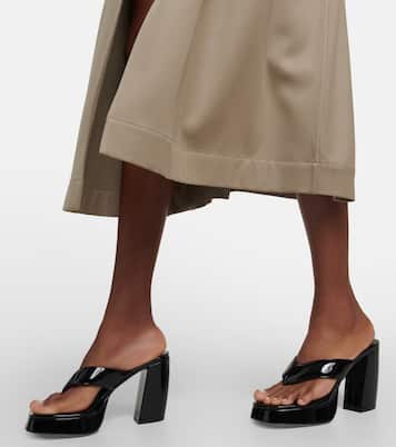 Sandalen Gia 17 aus Lackleder | Gia Borghini