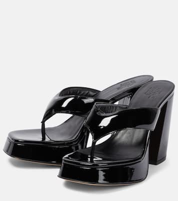 Sandalen Gia 17 aus Lackleder | Gia Borghini