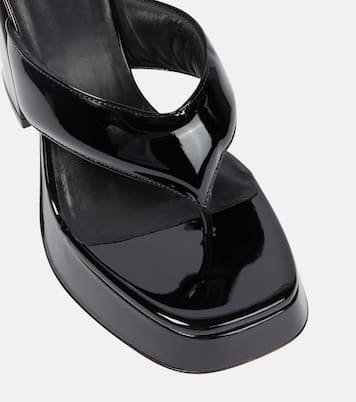 Sandalen Gia 17 aus Lackleder | Gia Borghini