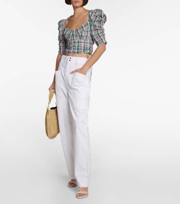 Cropped-Top Galaor aus Baumwolle | Marant Etoile