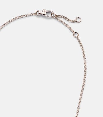 Collana Nudo Solitaire in oro rosa e bianco 18kt | Pomellato