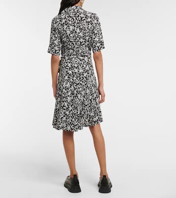 Miniabito a portafoglio in crêpe | Ganni