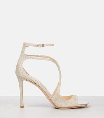 Sandalen Azia 95 mit Glitter | Jimmy Choo