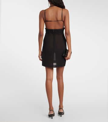 Miniabito in cotone con cut-out | Nensi Dojaka