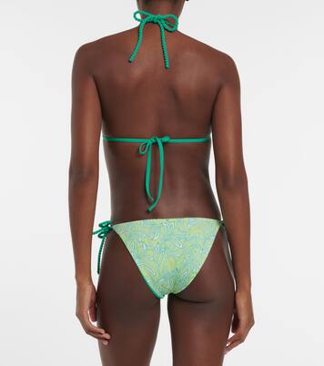 Haut de bikini Ithaafushi Gardens réversible | Heidi Klein