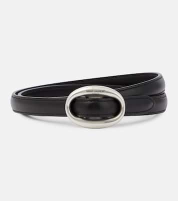 Slim leather belt | Saint Laurent