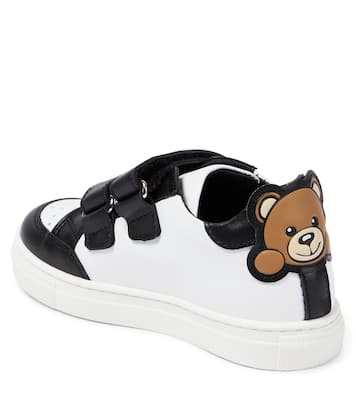 Teddy Bear leather sneakers | Moschino Kids